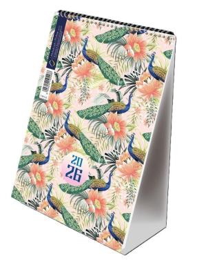 Kalendarz 2026 A5 pionowy ze spiralką pawie. Wydawca: MICHALCZYK I PROKOP. SmakLiter.pl Opakowanie Kalendarz 2026 A5 pionowy ze spiralką pawie