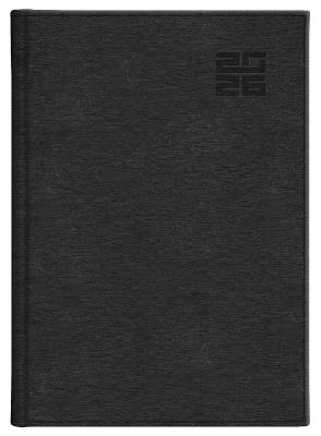 Kalendarz 2026 A5 tygod. notes Aluminium czarny. Wydawca: Wokół nas. SmakLiter.pl Opakowanie Kalendarz 2026 A5 tygod. notes Aluminium czarny