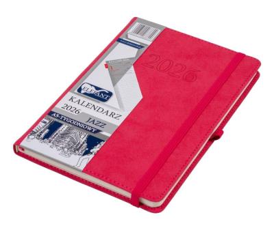 Opakowanie Kalendarz 2026 A5 tygodniowy Jazz różowy