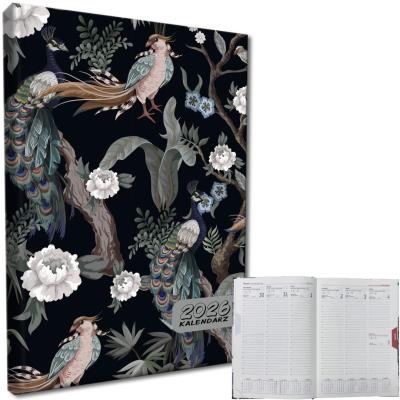 Opakowanie Kalendarz 2026 A5 tygodniowy rozkładówka Pawie