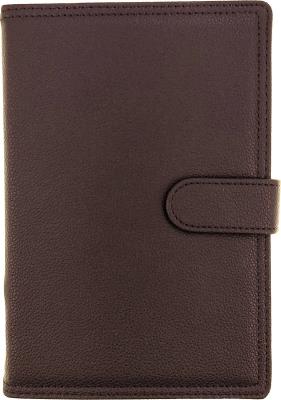 Opakowanie Kalendarz 2026 A5 tygodniowy z zapięciem ekoskóra brązowy