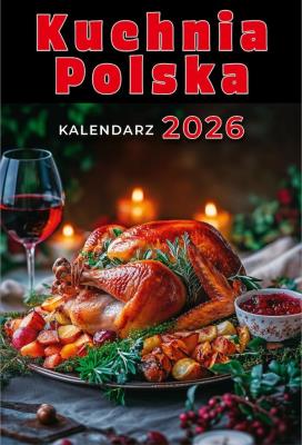 Kalendarz 2026 A5 Zdzierak Kuchnia Polska. Wydawca: O-press. SmakLiter.pl Opakowanie Kalendarz 2026 A5 Zdzierak Kuchnia Polska