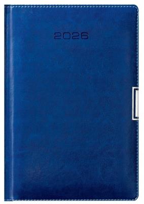 Opakowanie Kalendarz 2026 A6 kieszonkowy tygodniowy niebieski