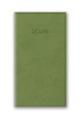 Opakowanie Kalendarz 2026 A6 tygodniowy kieszonkowy Vivella Jasnozielony