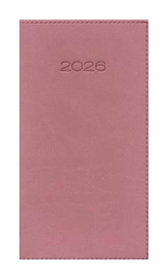 Opakowanie Kalendarz 2026 A6 tygodniowy kieszonkowy Vivella Róż