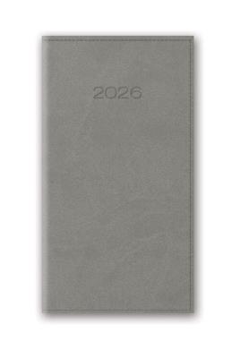 Opakowanie Kalendarz 2026 A6 tygodniowy kieszonkowy Vivella Szary