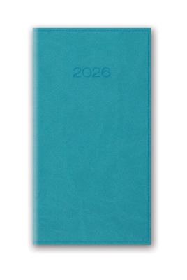 Opakowanie Kalendarz 2026 A6 tygodniowy kieszonkowy Vivella Turkusowy
