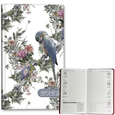 Opakowanie Kalendarz 2026 A6 tygodniowy Papugi Boho