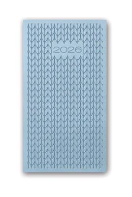 Opakowanie Kalendarz 2026 A6 tygodniowy Vivella Relief Błękitny