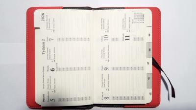 Opakowanie Kalendarz 2026 A6 tygodniowy wymienny wkład WKLKT-60