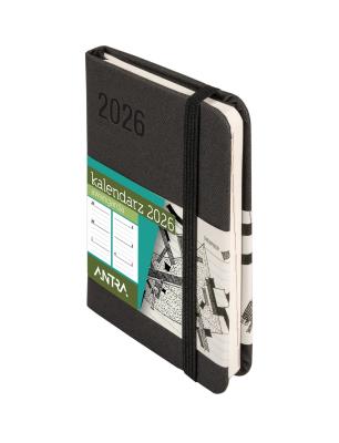 Okładka książki Kalendarz 2026 Awangarda A7 TDW czarny