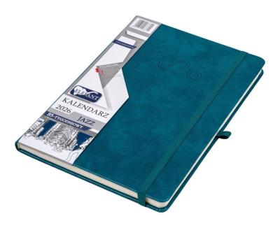 Opakowanie Kalendarz 2026 B5 tygodniowy Jazz szmaragdowy