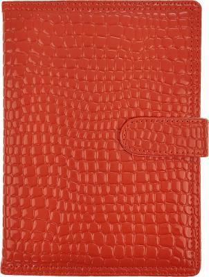 Opakowanie Kalendarz 2026 B5 tygodniowy z zapięciem krokodyl czerwony