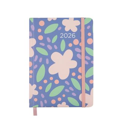 Opakowanie Kalendarz 2026 B6 dzienny Kwiaty