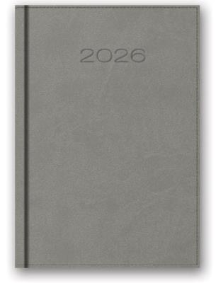 Opakowanie Kalendarz 2026 B6 dzienny Vivella Szary