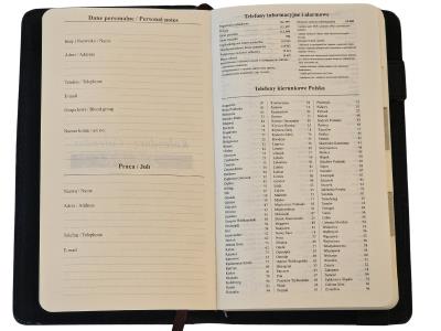 Opakowanie Kalendarz 2026 B6 dzienny wymienny wkład WKLKD-40