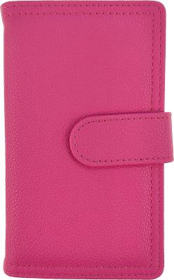 Opakowanie Kalendarz 2026 B6 dzienny z zapięciem ekoskóra malinowy