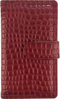 Opakowanie Kalendarz 2026 B6 dzienny z zapięciem krokodyl bordowy