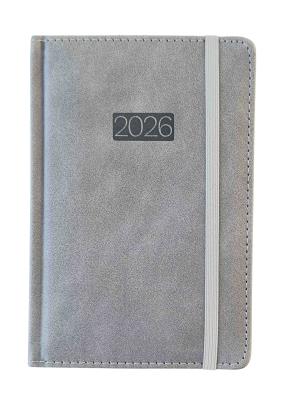 Opakowanie Kalendarz 2026 B6 LUX dzienny szary V4 K-B6D L