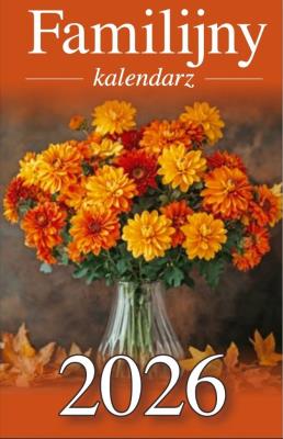 Kalendarz 2026 B7 Zdzierak Familijny. Wydawca: O-press. SmakLiter.pl Opakowanie Kalendarz 2026 B7 Zdzierak Familijny