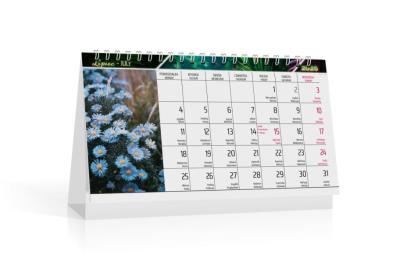 Kalendarz 2026 biurkowy flora. Wydawca: Kalpol. SmakLiter.pl Opakowanie Kalendarz 2026 biurkowy flora