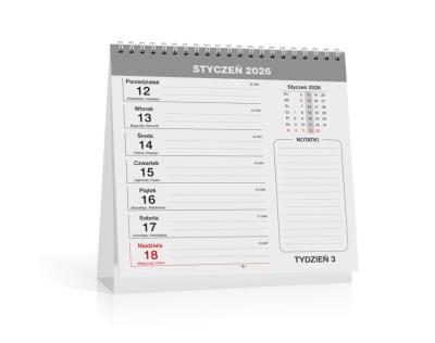 Kalendarz 2026 biurkowy lux office. Wydawca: Kalpol. SmakLiter.pl Opakowanie Kalendarz 2026 biurkowy lux office