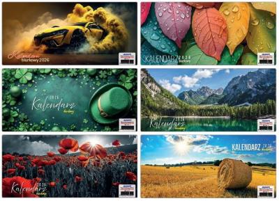 Opakowanie Kalendarz 2026 biurkowy poprzeczny MIX