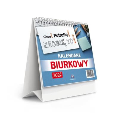 Opakowanie Kalendarz 2026 biurkowy stojący kwadrat 15x15cm