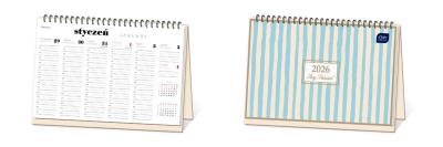 Opakowanie Kalendarz 2026 biurkowy tygodniowy Paski