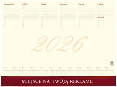 Opakowanie Kalendarz 2026 biuwar business