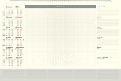 Opakowanie Kalendarz 2026 biuwar