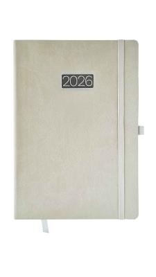Opakowanie Kalendarz 2026 Flex A5 dzienny szary V6 K-A5D