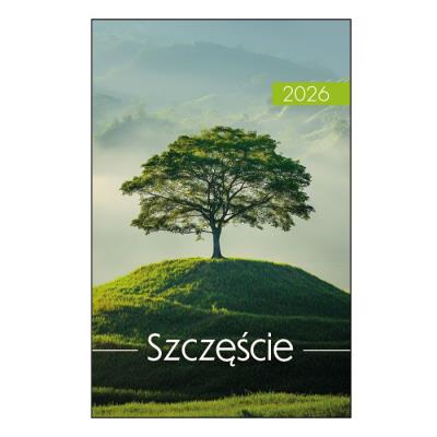 Opakowanie Kalendarz 2026 kieszonkowy szczęście drzewo