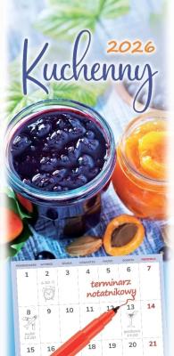 Opakowanie Kalendarz 2026 notatnikowy 46x22cm Kuchenny