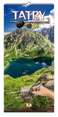 Kalendarz 2026 paskowy szeroki tatry. Wydawca: Pan Kalendarzyk. SmakLiter.pl Opakowanie Kalendarz 2026 paskowy szeroki tatry