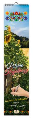 Kalendarz 2026 paskowy wąski polskie krajobrazy. Wydawca: Pan Kalendarzyk. SmakLiter.pl Opakowanie Kalendarz 2026 paskowy wąski polskie krajobrazy