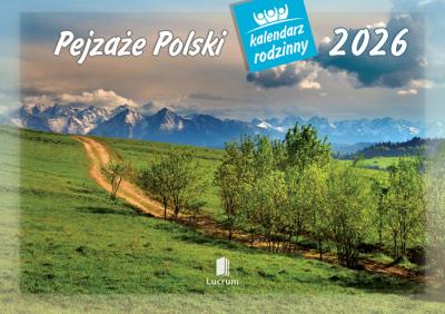 Opakowanie Kalendarz 2026 rodzinny Pejzaże Polski