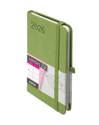 Kalendarz 2026 Rubi A6 TDW zielony. Autor: -. SmakLiter.pl Okładka książki Kalendarz 2026 Rubi A6 TDW zielony