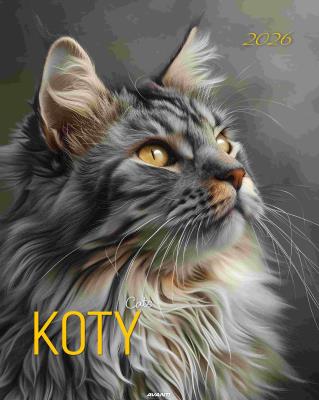 Opakowanie Kalendarz 2026 ścienny A3 Koty