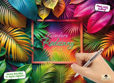 Kalendarz 2026 ścienny albumowy rodzinny. Wydawca: Pan Kalendarzyk. SmakLiter.pl Opakowanie Kalendarz 2026 ścienny albumowy rodzinny