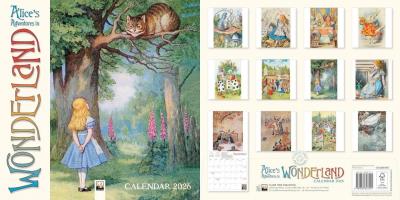 Opakowanie Kalendarz 2026 ścienny Alicja w Krainie Czarów