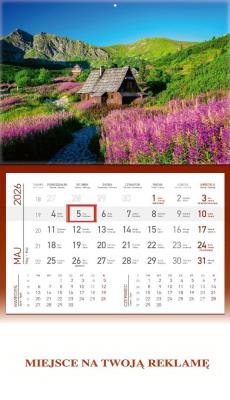 Kalendarz 2026 ścienny jednodzielny Hala.... Wydawca: Wokół nas. SmakLiter.pl Opakowanie Kalendarz 2026 ścienny jednodzielny Hala...