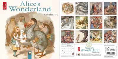 Opakowanie Kalendarz 2026 ścienny kwadrat Alicja