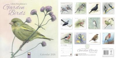 Opakowanie Kalendarz 2026 ścienny Ptactwo Chris Pendleton