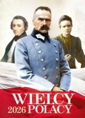 Opakowanie Kalendarz 2026 ścienny wieloplanszowy Polacy