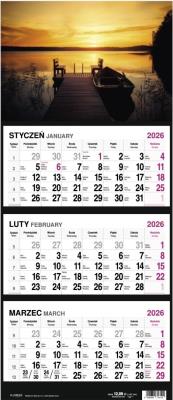 Opakowanie Kalendarz 2026 trójdzielny MIX