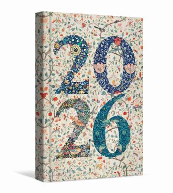 Opakowanie Kalendarz 2026 tygodniowy Cyfry beż