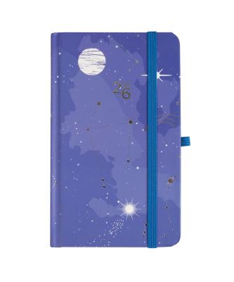 Opakowanie Kalendarz 2026 tygodniowy kieszonkowy Nocne niebo