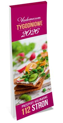 Kalendarz 2026 tygodniowy poradnik vademecun. Wydawca: Kalpol. SmakLiter.pl Opakowanie Kalendarz 2026 tygodniowy poradnik vademecun