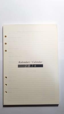Opakowanie Kalendarz 2026 Wkład do Organizera Terminarz 14,5x21cm WKLORS-08-Weekly